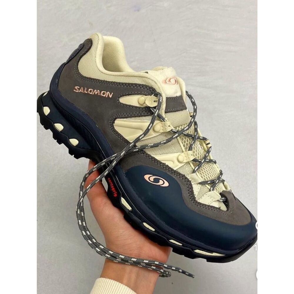 Salomon XT-QUEST 2 Men's Hiking Shoes Ebony Pewter Moth Men Size 12